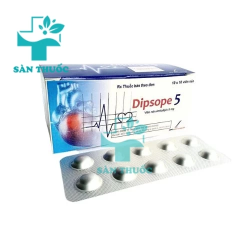 Dipsope 5 - Thuốc điều trị bệnh tăng huyết áp hiệu quả