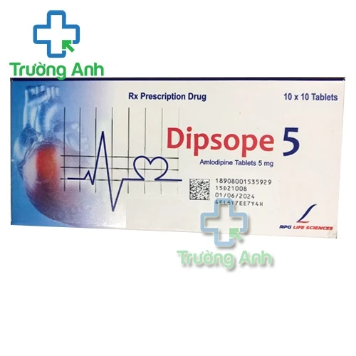 Dipsope 5 - Thuốc điều trị bệnh tăng huyết áp hiệu quả