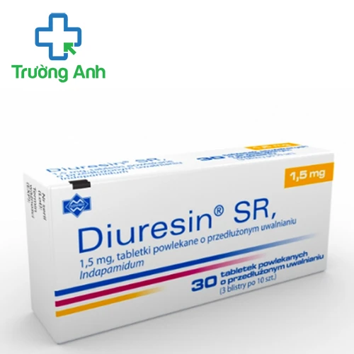 Diuresin SR 1,5mg Polfarmex - Thuốc trị tăng huyết áp hiệu quả