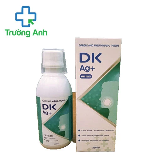 DK Ag+ - Nước súc miệng làm sạch và ngừa sâu răng hiệu quả