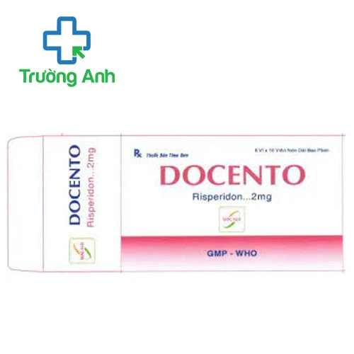 Docento 2mg - Thuốc điều trị rối loạn tâm thần hiệu quả