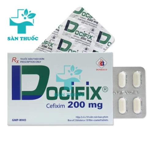 Docifix 200mg- Thuốc điều trị nhiễm khuẩn hiệu quả của Domesco