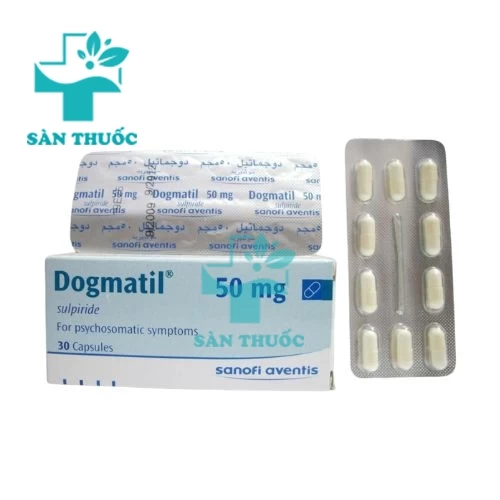 Dogmatil 50mg - Thuốc điều trị rối loạn tâm thần hiệu quả của Pháp