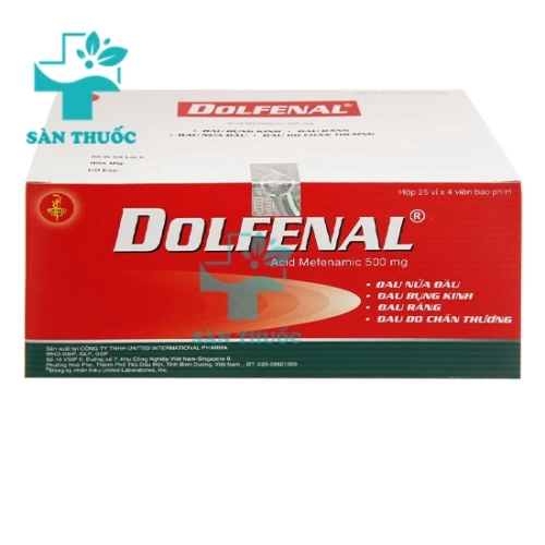 Dolfenal 500mg - Thuốc giúp giảm đau hiệu quả