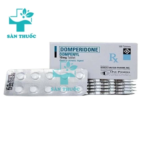 Dompenyl Tab.10mg - Thuốc điều trị đầy bụng, trào ngược dạ dày hiệu quả