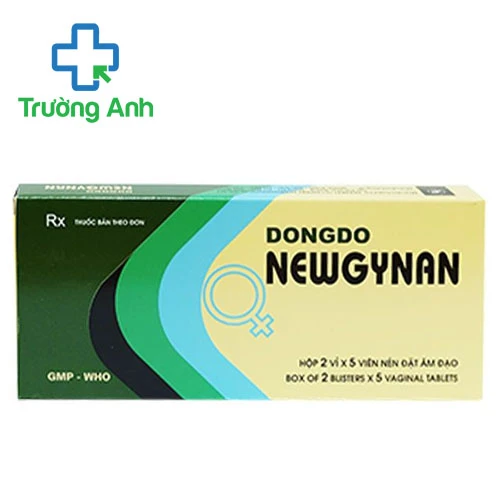 Dongdo Newgynan - Thuốc đặt trị viêm âm đạo hiệu quả