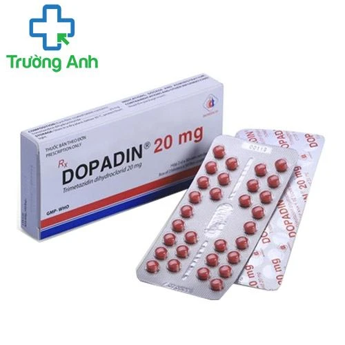 Dopadin 20mg - Thuốc điều trị đau thắt ngực hiệu quả của Domesco