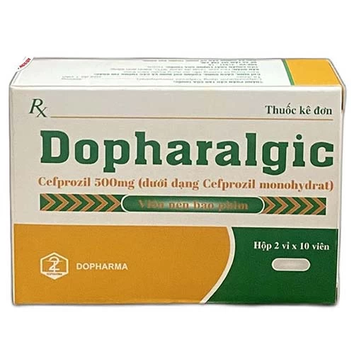 Dopharalgic 500mg - Thuốc điều trị nhiễm khuẩn của TW2