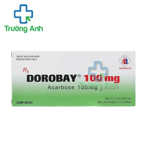 Dorobay 100mg Domesco - Thuốc điều trị đái tháo đường