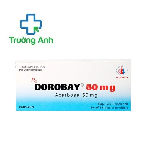 Dorobay 50mg - Thuốc điều trị đái tháo đường hiệu quả của Domesco