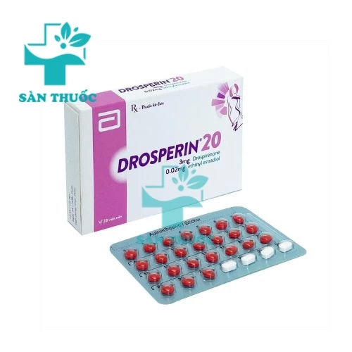 Drosperin 20 - Thuốc giúp điều hòa nội tiết tố nữa hiệu quả của Chi Lê
