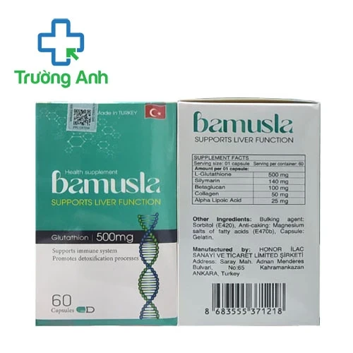 Bamusla Honor - Giúp hỗ trợ tăng cường chức năng gan