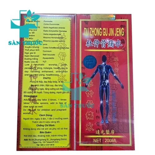 Du Zhong Gu Jin Jeng - Đỗ trọng thống thủy Đài Loan mua ở đâu? Giá bao nhiêu