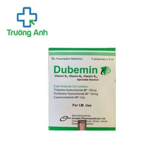 Dubemin injection Incepta Pharma - Điều trị bệnh liên quan đến thiếu vitamin B