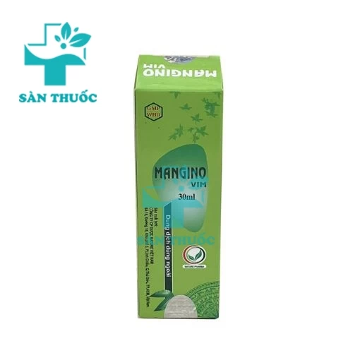 Dung dịch dùng ngoài Mangino Vim 30ml - Sát khuẩn hiệu quả