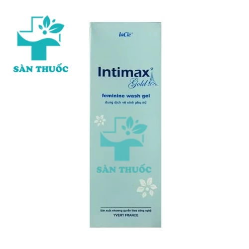 Intimax Gold laClé - Dung dịch vệ sinh vùng kín của Pháp