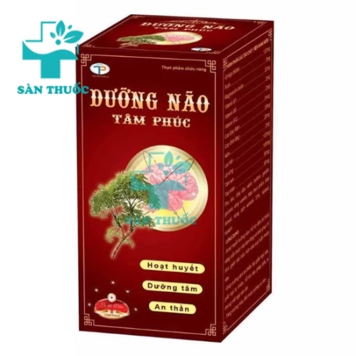 Dưỡng não Tâm Phúc - Thực phẩm chức năng giúp tăng cường tuần hoàn máu não hiệu quả