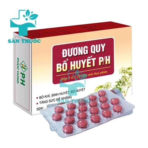 Đương quy bổ huyết P/H - Giúp bổ huyết, tăng cường sức khỏe