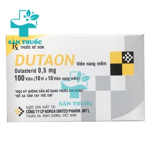 Dutaon 0.5mg Korea United Pharm - Phòng ngừa phì đại tuyến tiền liệt