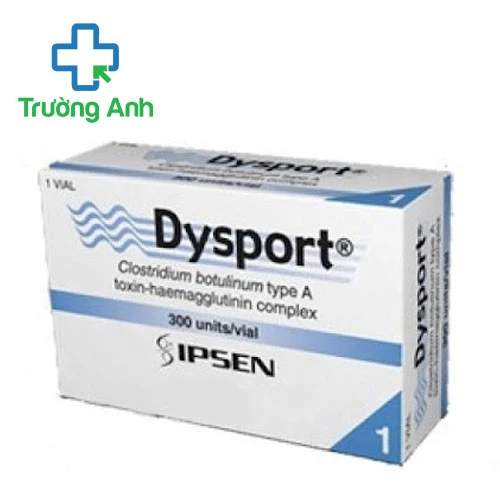 Dysport 300Units/Vial Ipsen - Thuốc hỗ trợ điều trị vật lý trị liệu