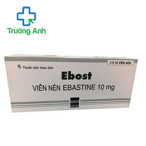 Ebost 10mg Micro - Thuốc trị viêm mũi dị ứng của Ấn Độ