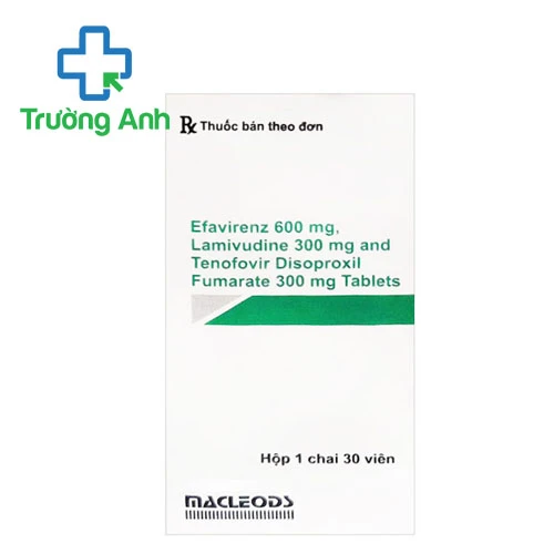 Efavirenz 600mg, Lamivudine 300mg and Tenofovir 300mg Macleods