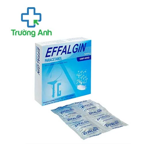 Effalgin 500mg Tipharco - Thuốc giảm đau, hạ sốt nhanh chóng