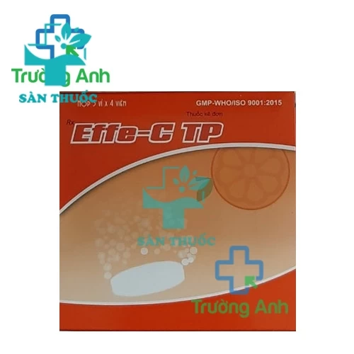 Effe-C TP - Bổ sung vitamin C, điều trị thiếu máu của Baniphar