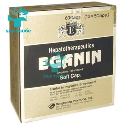 Eganin Cap.200mg - Thuốc giúp điều trị rối loạn chức năng gan hiệu quả