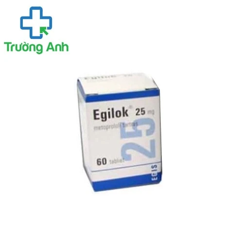 Egilok 25 - Thuốc điều trị tăng huyết áp hiệu quả của Hungary