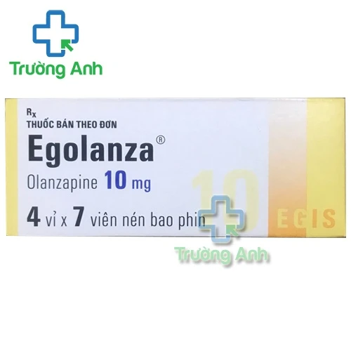 Egolanza 10mg - Thuốc trị tâm thần phân liệt của Hungary