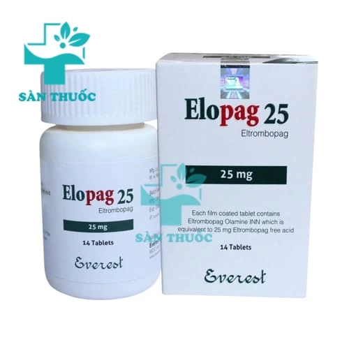 Elopag 25 - Thuốc điều trị giảm tiểu cầu hiệu quả của Everest