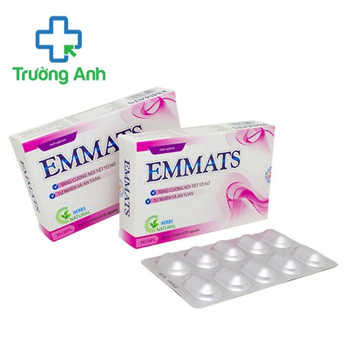 Emmats - Hỗ trợ tăng cường nội tiết tố nữ hiệu quả