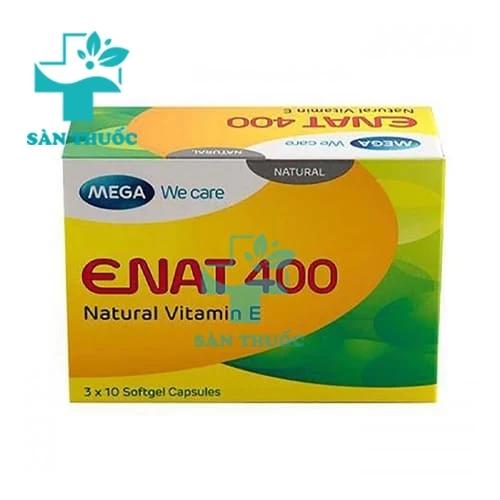 Enat 400 Bot.30 - Thuốc giups bổ sung vitamin E hiệu quả của Thái Lan