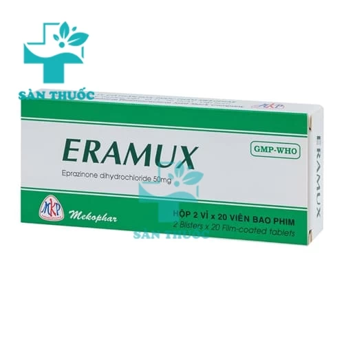 Eramux 50mg Mekophar - Thuốc điều trị viêm phế quản hiệu quả