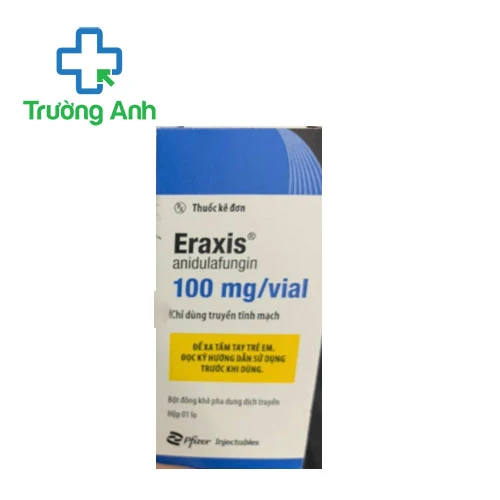 Eraxis 100mg/vial Pfizer - Thuốc điều trị nấm Candida hiệu quả