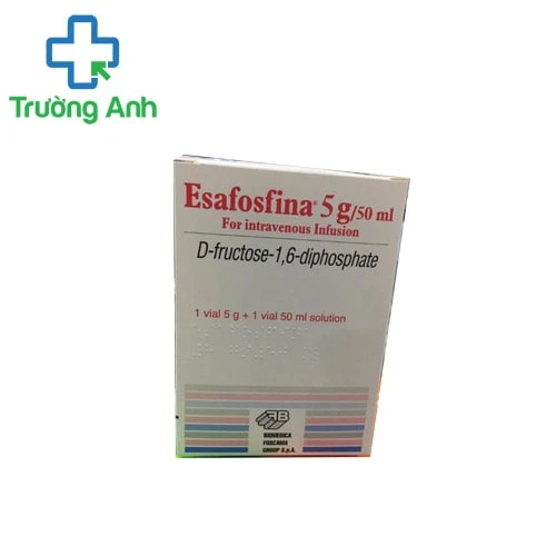 Esafosfina 5g/50ml Biomedica - Thuốc điều trị nhồi máu cơ tim