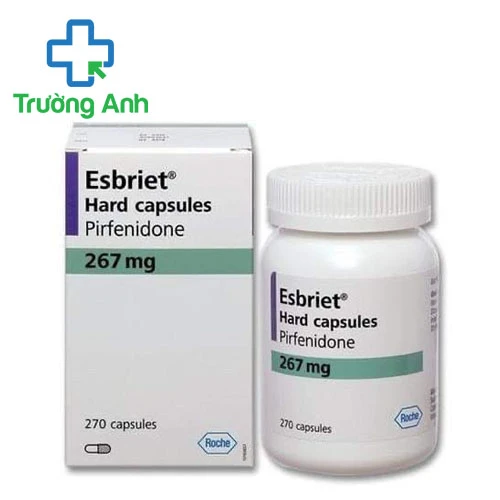 Esbriet 267mg - Thuốc trị xơ hóa phổi hiệu quả của Thụy Sĩ