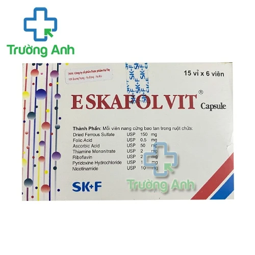 Eska Folvit (Eskafolvit) - Thuốc giúp bổ sung chất sắt hiệu quả
