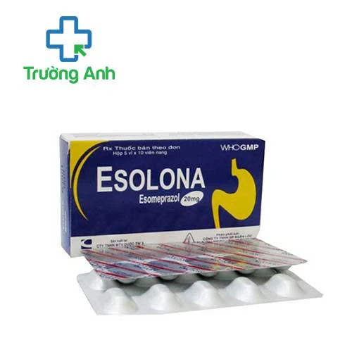 Esolona 20mg TW3 - Thuốc điều trị viêm loét dạ dày hiệu quả
