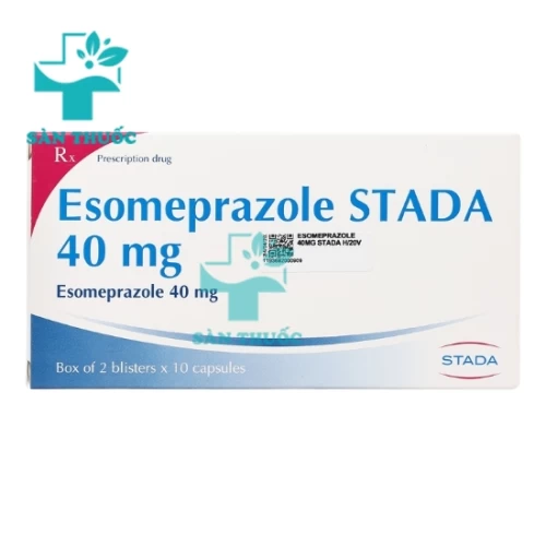 Esomeprazole Stada 40mg - Thuốc điều trị viêm loét dạ dày, tá tràng