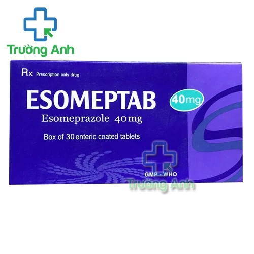 Esomeptab 40mg - Thuốc điều trị viêm loét dạ dày tá tràng