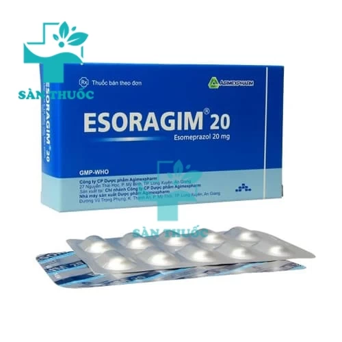 ESORAGIM 20 - Thuốc điều trị viêm loét dạ dày của Agimexpharm