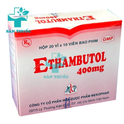 Ethambutol 400mg Mekophar - Thuốc điều trị lao hiệu quả