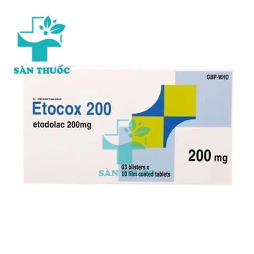 Etocox 200 - Thuốc giảm đau, chống viêm xương khớp hiệu quả