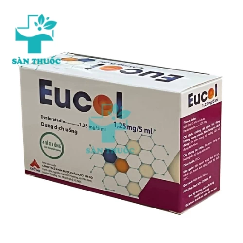 Eucol 1.25mg/5ml​​​ -  Thuốc điều trị viêm mũi dị ứng của CPC1