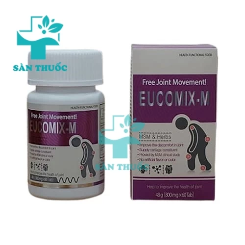 Eucomix-M - Hỗ trợ điều trị các bệnh xương khớp của Hàn Quốc