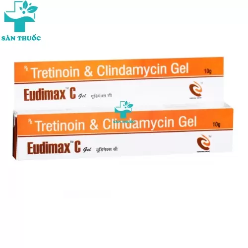 Eudimax C Gel - Clindamycin 1% + Tretinoin 0.025% Cosmederma