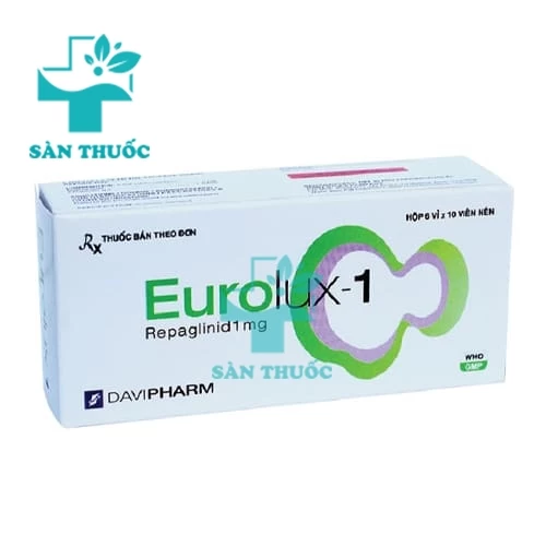 Eurolux-1 - Thuốc điều trị tiểu đường type 2 của Davipharm