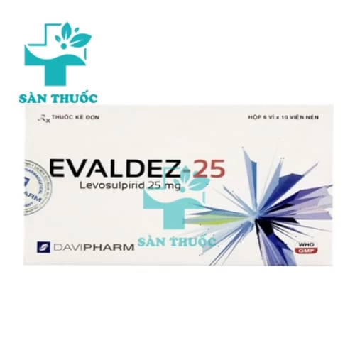 Evaldez-25 Davipharm - Thuốc điều trị tâm thần phân liệt